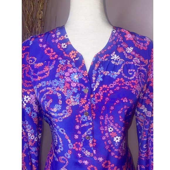 🚫SOLD🚫NWT Lilly Pulitzer Providence blouse szXS - Picture 4 of 13